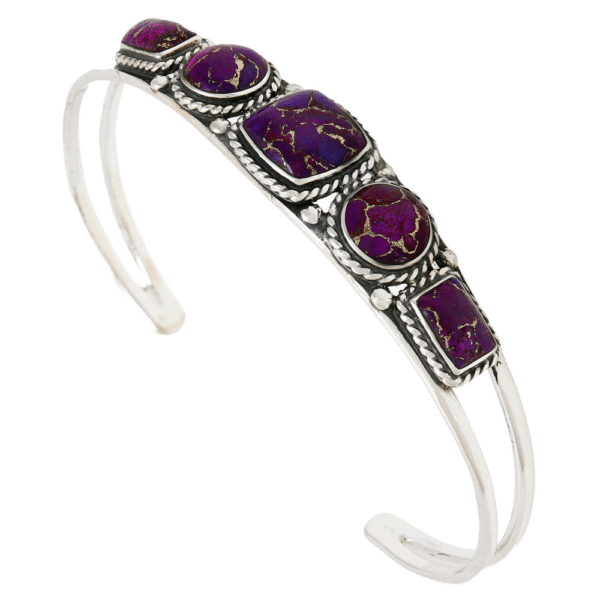 Purple Turquoise Bracelet